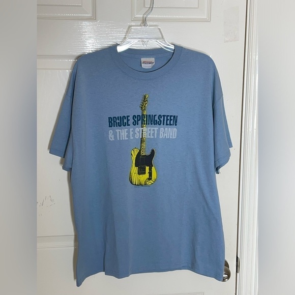 Bruce Springsteen & The E Street Band Tour Shirt 2005 Vtg Extra Large Blue XL‍﻿﻿ - Picture 7 of 10